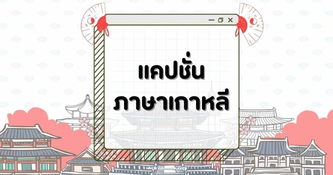 80 แคปชั่นภาษาเกาหลี สุดปัง! โพสต์ไหนก็โดนใจ