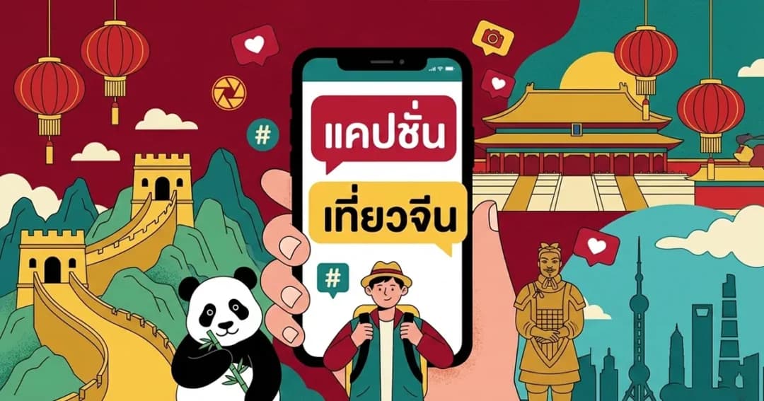 200 แคปชั่นเที่ยวจีน คำคมเด็ด โดนใจสายเที่ยวแดนมังกร %thyear% / %currentyear%